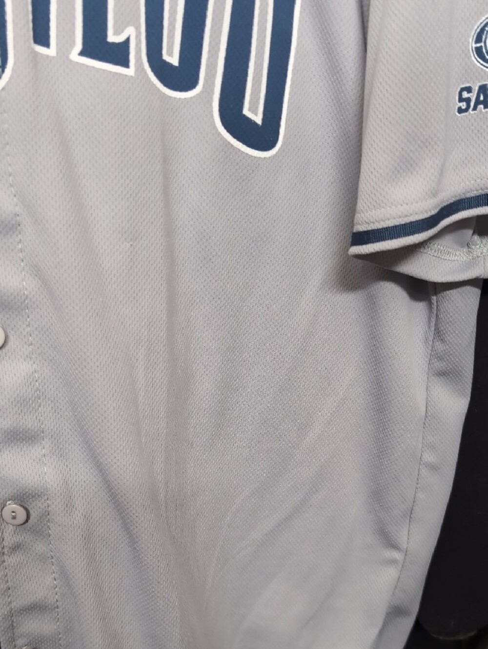 SAN DIEGO Padres MLB SGA Road Gray Baseball Jersey XL X Large 26 - Picture 7 of 16